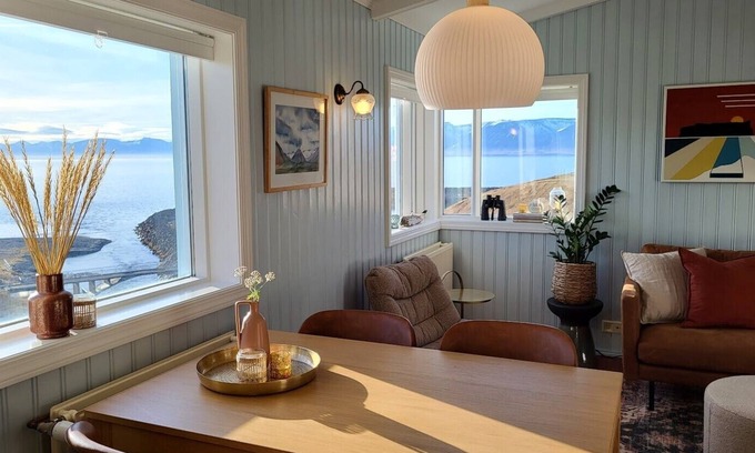 Hofsos House | Serene Seaside Retreat with Scenic Views and Family Amenities