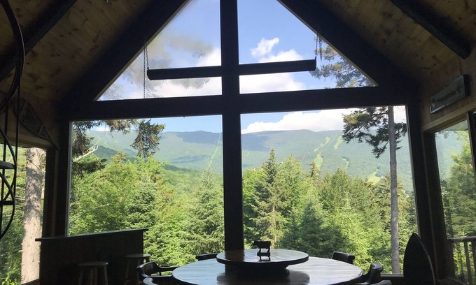 Warren House | Inviting 6 BR Sugarbush Escape with Pool & Ocean Views