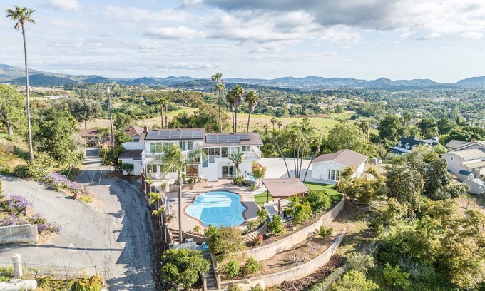 Escondido House | Unforgettable Views with Game Room, Pool, and Spa Access