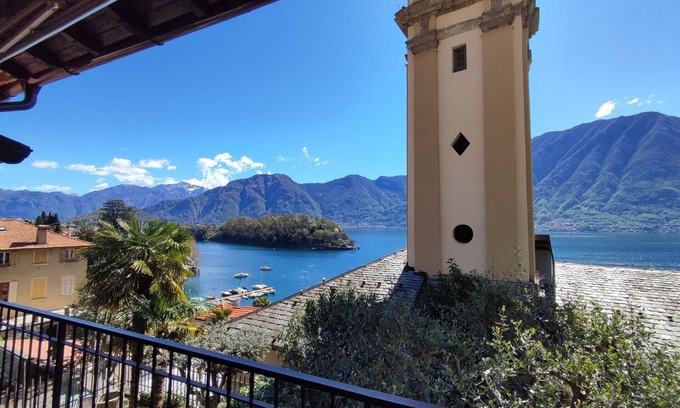 Sala Comacina House | Relaxing Villa for 6 with Balcony, Lake View & Pet Friendly