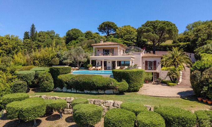 Ramatuelle Villa | Idyllic Villa with Ocean Views Steps from the Beach