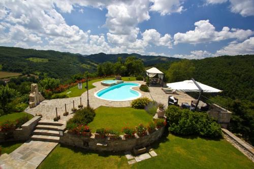 Apecchio Villa | Elegant Villa with Pool and Jacuzzi Plus Ocean Views