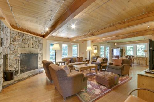 New Preston House | Cozy Warren Lakefront Home with Deck, Grill & Sauna