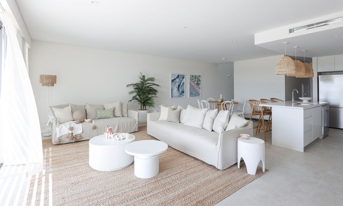 Magenta Shores House | Elegant Beachside Estate by Oak & Orange Designers