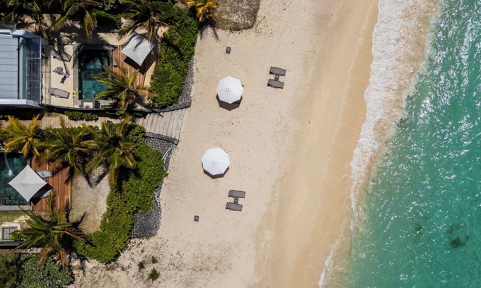 Trou d'Eau Douce Villa | Elegant Stylia Villas: 5-Star Oasis with Ocean Views