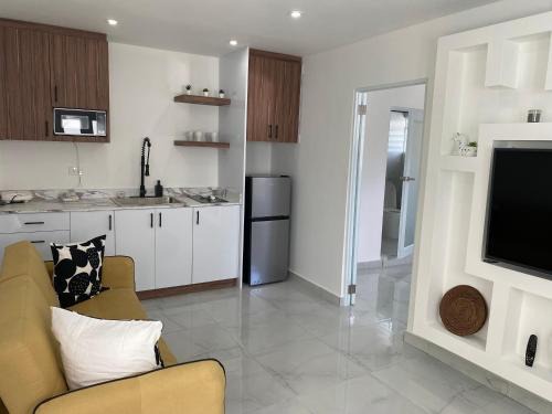 Playa Fortuna Apartment | Stylish 1-Bedroom Apartment with Pool View at Villa Iris