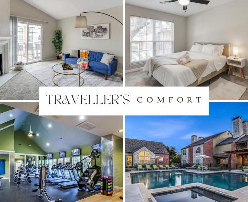 Plano Apartment | Stylish 1BD Apartment with Resort-Style Pool&Gym