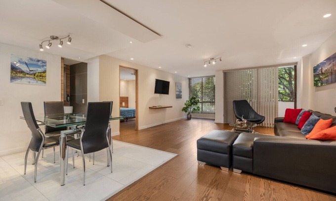 La Florida Apartment | Modern 1BR Provenza Apartment with Fast Wi-Fi & Great Amenities