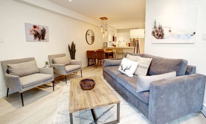 Whistler Creekside Condo | Prime Mountainside Retreat with Hot Tub, Pool & Fireplace
