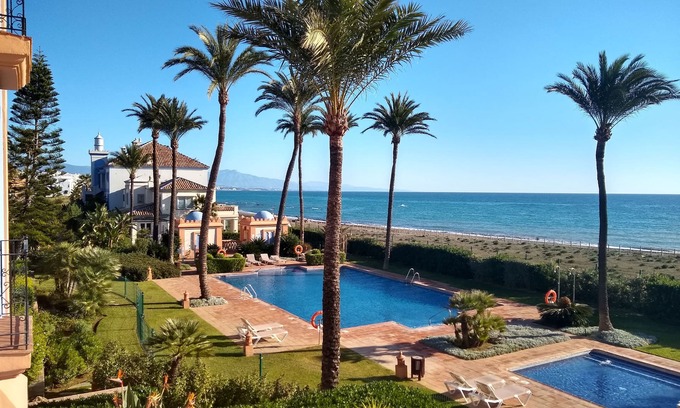 Bahia de Casares Apartment | Beachfront Bliss at La Perla de la Bahia - Rated 9.6/10