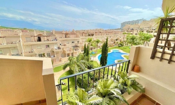 Castillo de Sabinillas Apartment | Elegant 2 Bed Property at Duquesa Fairways with Pool & Views
