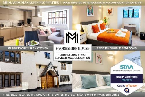 Peterborough Apartment | Modern 2 Bed Apartment in Prime City Centre, Free Parking