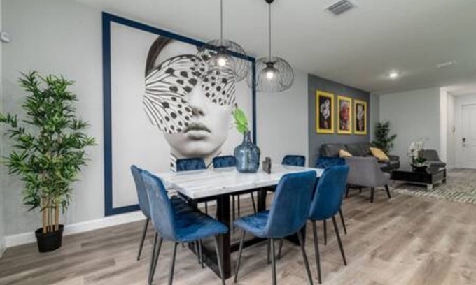 Survey Creek House | Outstanding Townhome Near Inter Miami with Pool & Spa