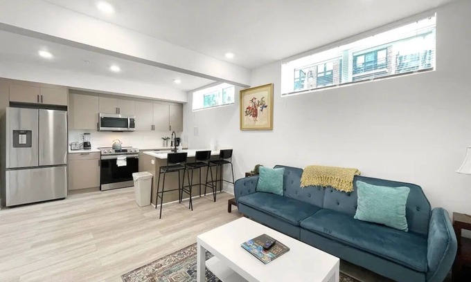 Petworth Bed & Breakfast | Immaculate Unit with In-Room Laundry & Kitchen Access