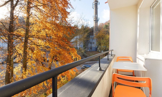 Gdansk Apartment | Modern Apartment with Balcony in Gdańsk - Pet Friendly