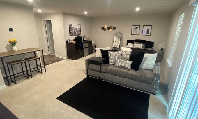 Fort Mill Apartment | Trendy Decor Studio for Your Next Getaway