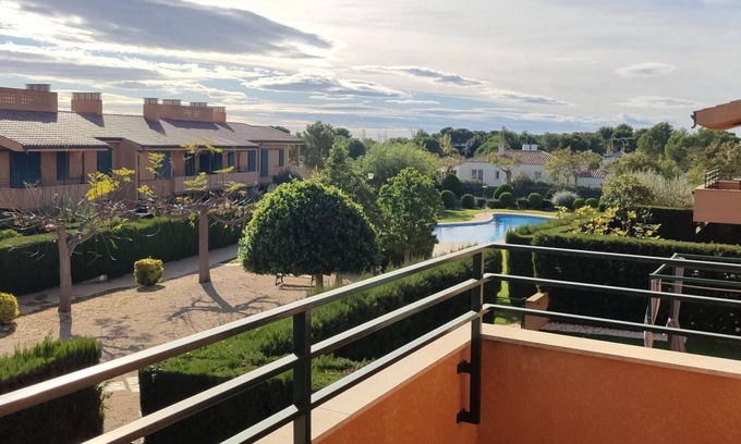 L Almadrava Apartment | Cozy Family Apartment L'Ametlla de Mar with Pool & Spa