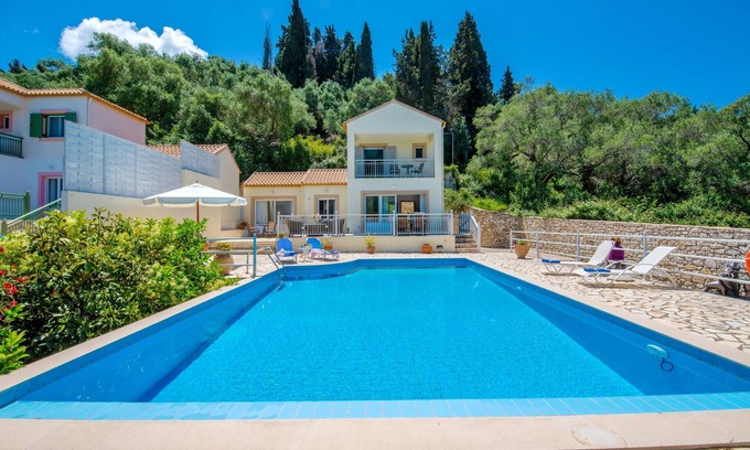 Koutsi Villa | Serene Hideaway Just Steps from Marmari Beach