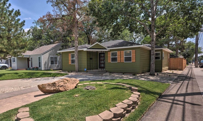 Tech Terrace Cottage | Stylish Home Near Texas Tech University - Pet Friendly Stay!