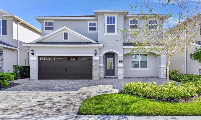 Galilee House | Stylish Home with Themed Rooms, Game Room and Waterpark & Resort Access near.