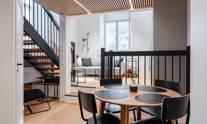 Tampere Apartment | Stylish Loft next to City Center & Lake Pyhäjärvi