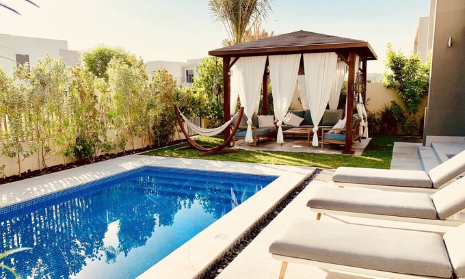 Dubai Villa | Stylish Villa with Pool & Family-Friendly Amenities