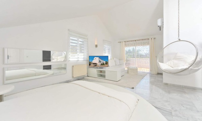 Guadalmina House | Designer Villa with Ocean View & Private Garden Retreat