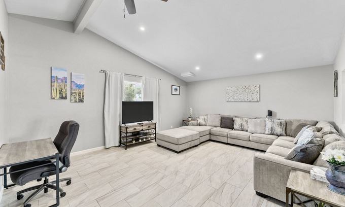 Sierra Vista House | Modern Sierra Vista Retreat with Pool & Ocean Views!