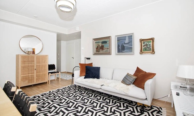 Kuopio Apartment | Stylish Nordic 2BR Apartment with Sauna