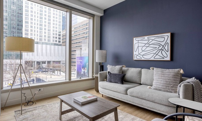 West End Apartment | Modern North Station 1BR with Gym & Dining Nearby