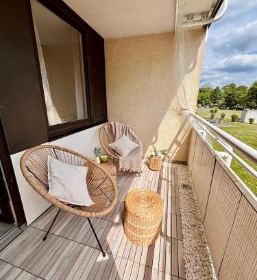 Nordwest Apartment | Modern Studio Apartment with Terrace, Pet Friendly Stay