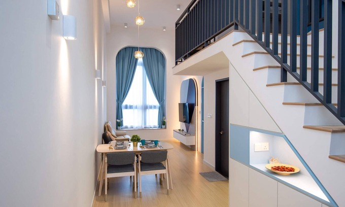 Nusajaya Apartment | Stylish Sunway GRID 2BR Loft, 5mins to Legoland
