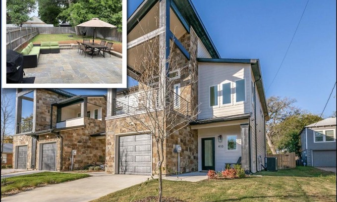 Central Arlington House | Modern Townhome Steps from AT&T Stadium & Six Flags