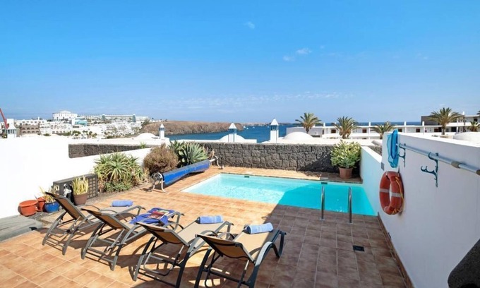 Playa Blanca Villa | Chic Villa with Ocean View, Private Pool & Top Guest Rating