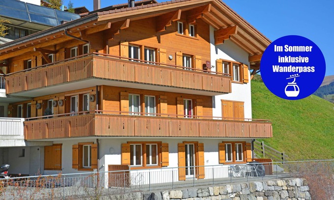Adelboden Apartment | Modern Holiday Apartment for 8 Near Mountain Lift