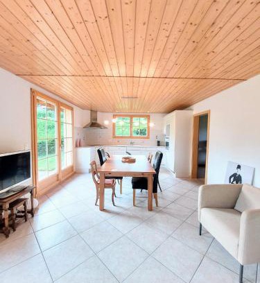 Aubonne Apartment | Serene 3.5p Retreat with Ocean View and Garden Space
