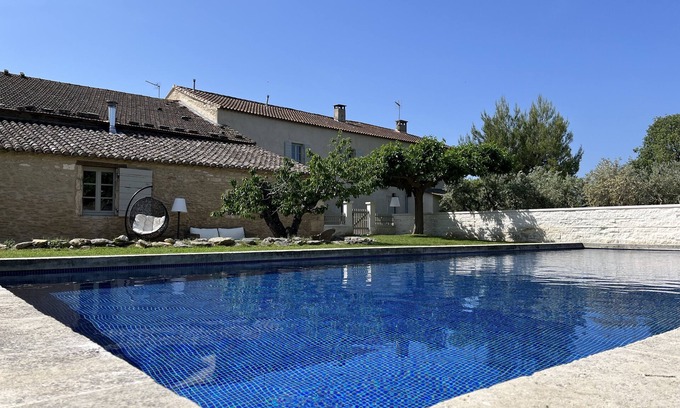 Saint-Etienne-du-Gres Other | Beautiful Provençal Mas with Pool near Les Baux-de-Provence
