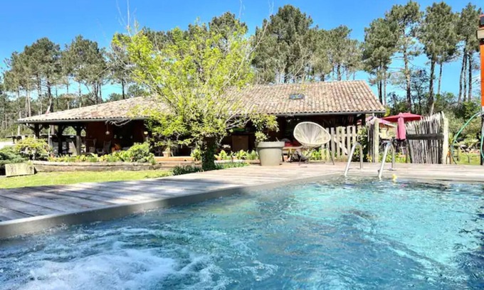 La Teste-de-Buch House | Discover a Stunning Villa with Pool Amidst Serene Pines