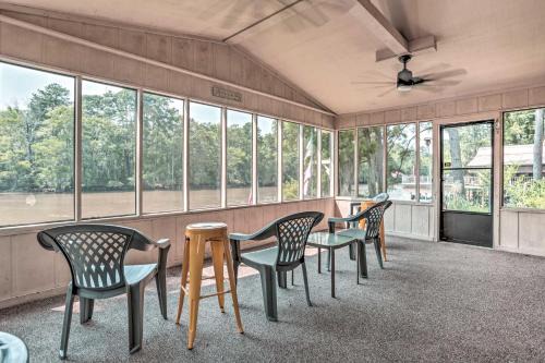 Jefferson House | Family-Friendly Sues Camp with Caddo Lake Access & Dock
