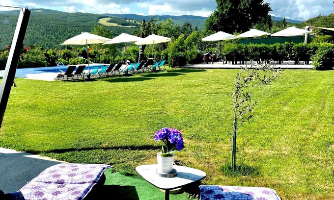 Monterenzio Apartment | Relaxing Suite Apartment with Pool and Ocean View