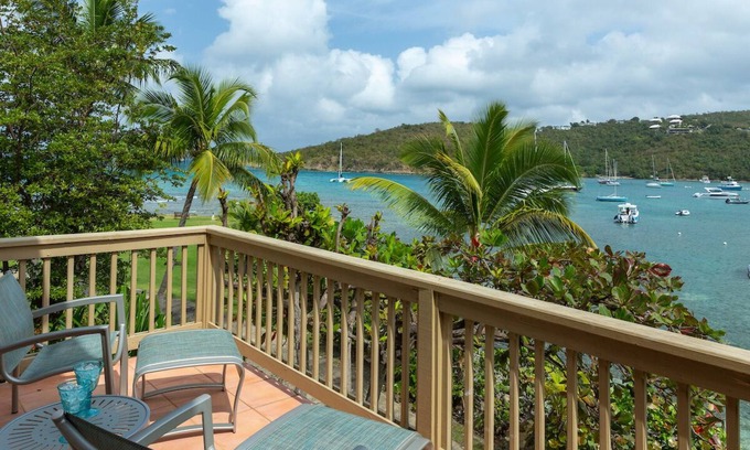 Great Cruz Bay Condo | Top-Rated Harbor View Suite at Gallows Point Resort