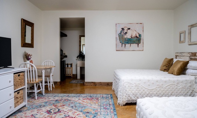 Brenham Apartment | Experience Suite #5: The Divine Bovine, Near Round Top