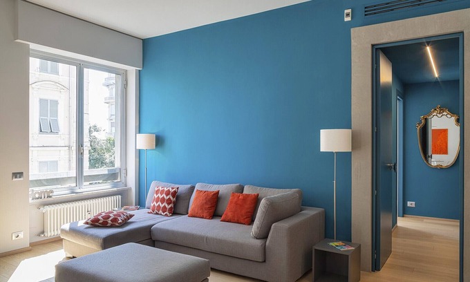 Carignano Apartment | Cozy Suite Blu in Genoa with Family-Friendly Amenities