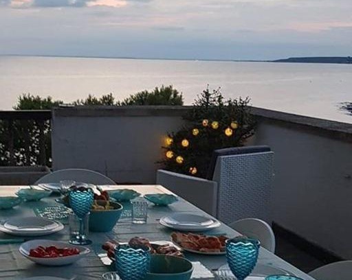 Rivabella Apartment | Oceanfront Suite with Terrace and Beach Access in Gallipoli