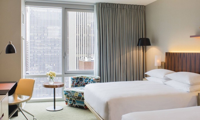 Theater District House | Inviting Suite with Connecting Room at 4.5⭐️ Hotel
