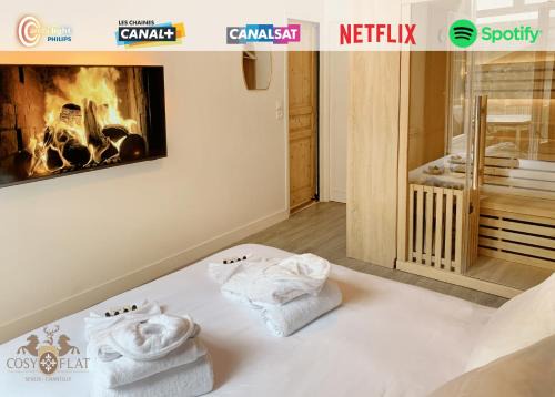 Senlis Apartment | Cozy Suite in the Heart of the City with Private Sauna