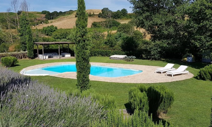 Campagnano di Roma Apartment | Spacious Suite with Lake View & Pool Access