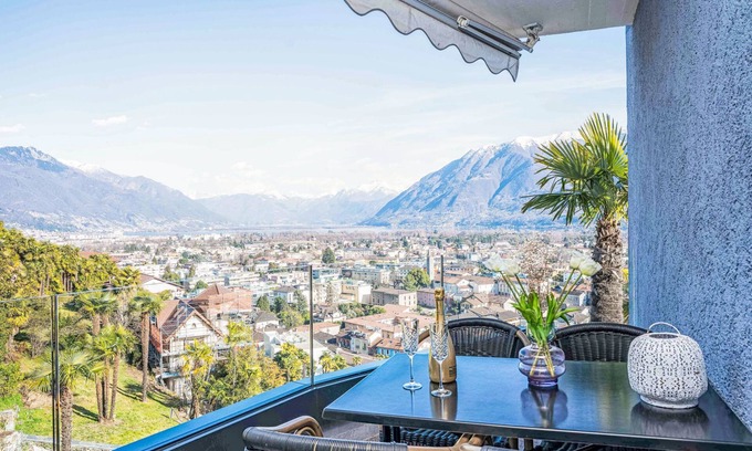 Ascona Apartment | Modern Suite at Interhome with Lake Views & Spa Access