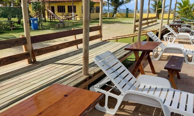 Canavieiras Apartment | Seafront Suite with Air Conditioning & Crystal-Clear Pool