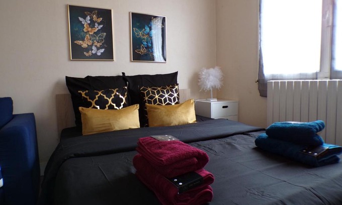 Montmorillon Apartment | Private Suite Royale with Terrace - Family Friendly Stay